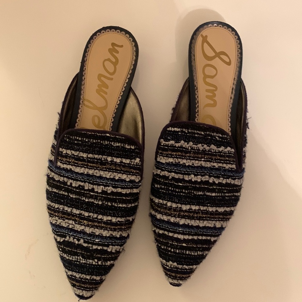 Sam Edelman Tweed Mules